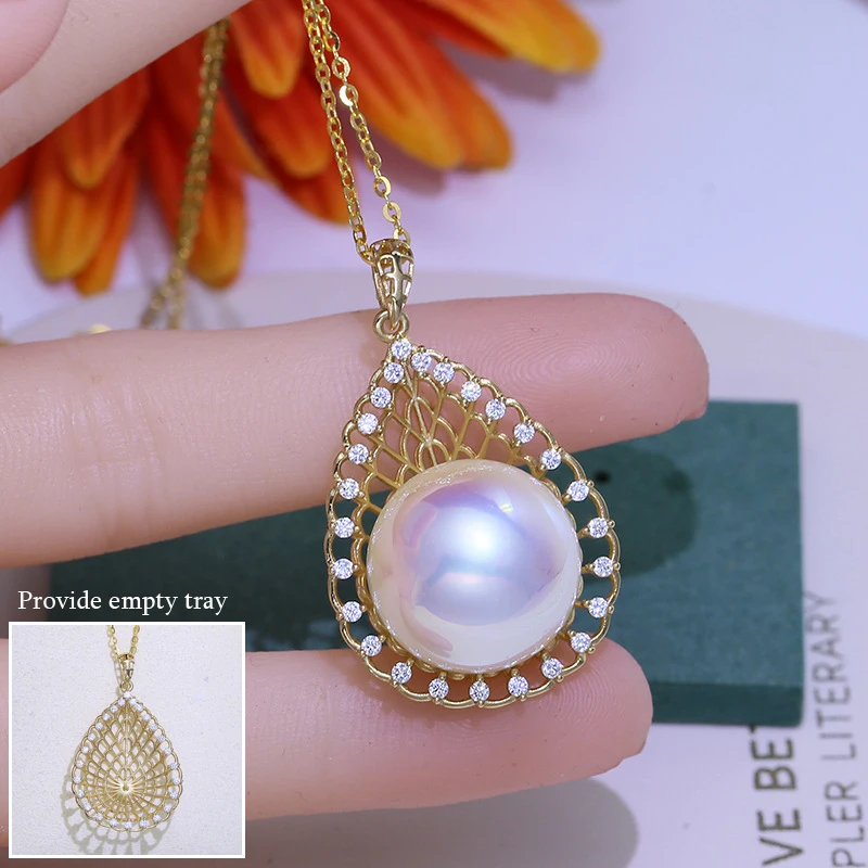 MeiBaPJ Real Natural Freshwater Pearl Water Drop Pendant Necklace 925 Sterling Silver Fine Party Jewelry for Women
MeiBaPJ Real Natural Freshwater Pearl Water Drop Pendant Necklace 925 Sterling Silver Fine Party Jewelry for Women