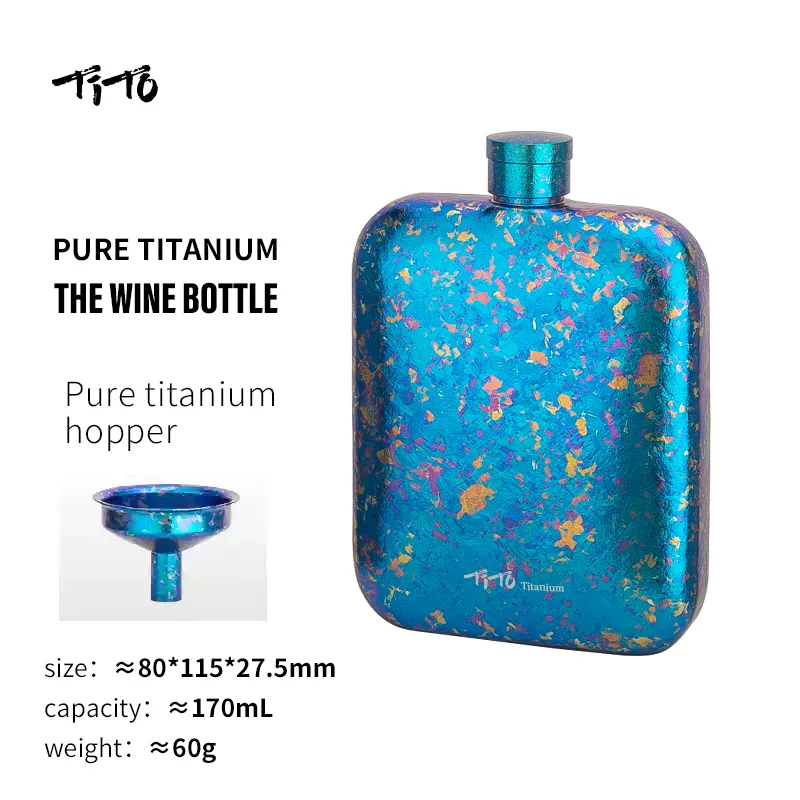 TITO TITANIUM Титановый кувшин для вина 170 мл
TITO TITANIUM Титановый кувшин для вина 170 мл