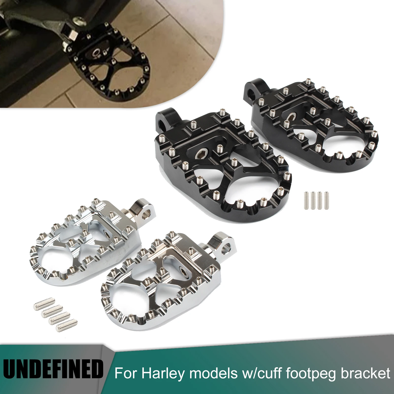 Motorcycle MX Foot Pegs Wide Fat Footpegs Bobber 360 Roating Footrests For Harley Sportster Iron 883 Dyna Fatboy Street Bob
Motorcycle MX Foot Pegs Wide Fat Footpegs Bobber 360 Roating Footrests For Harley Sportster Iron 883 Dyna Fatboy Street Bob