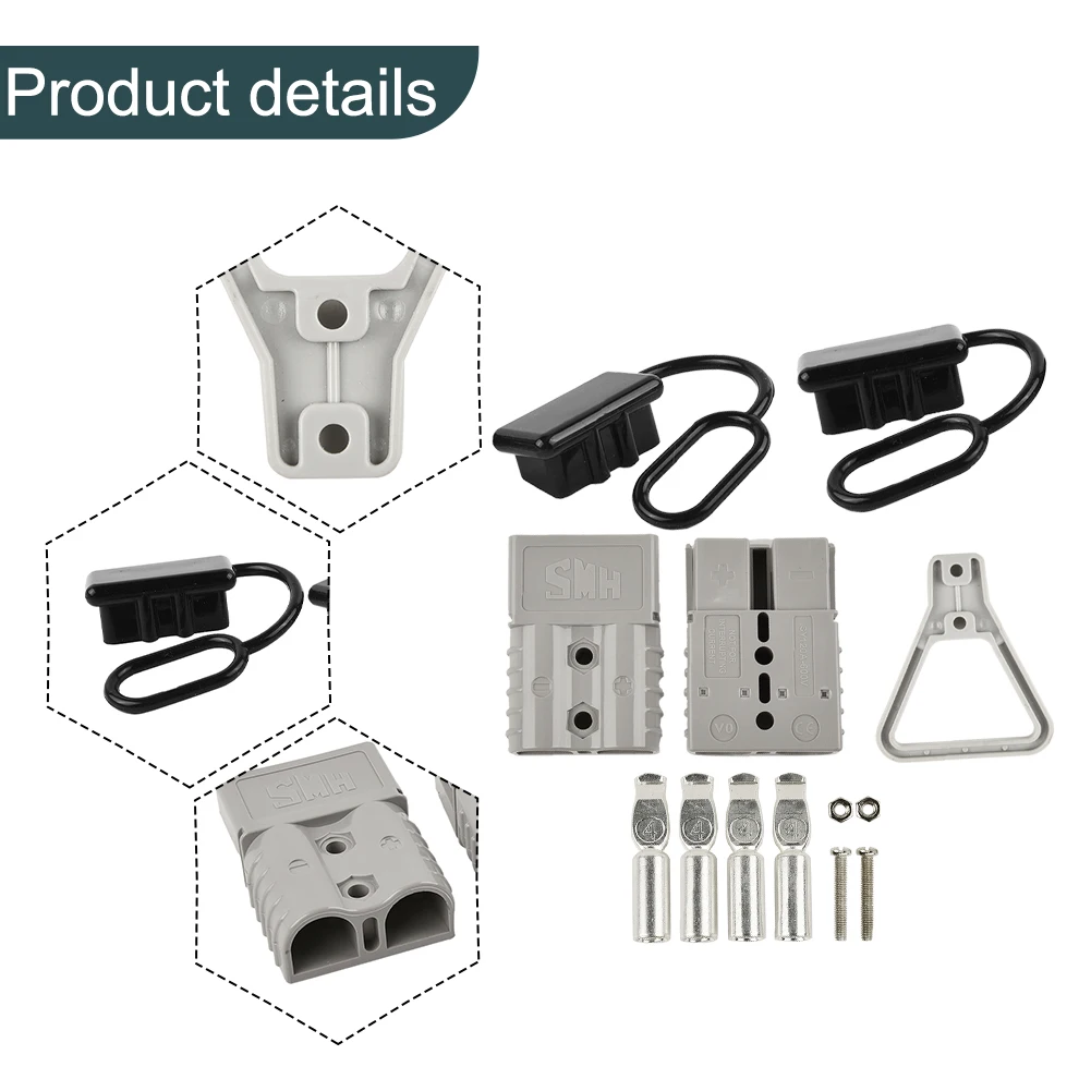 For Anderson Plug Wire & Cable Connectors 2 Stitches 2Pcs 600V Dust Cover Silver Plated Contacts Straight Plug
For Anderson Plug Wire & Cable Connectors 2 Stitches 2Pcs 600V Dust Cover Silver Plated Contacts Straight Plug