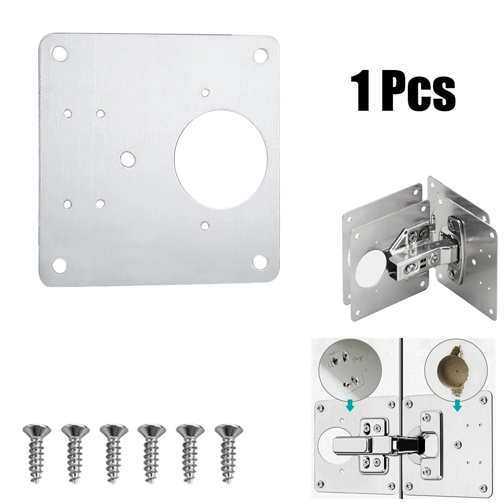 1/2/4 /10Pcs Hinge Repair Plate Cupboard Cabinet Door Hinge Fixing Plate Cabinet Hinge Repair Tool Repair Door Panel Connection
1/2/4 /10Pcs Hinge Repair Plate Cupboard Cabinet Door Hinge Fixing Plate Cabinet Hinge Repair Tool Repair Door Panel Connection