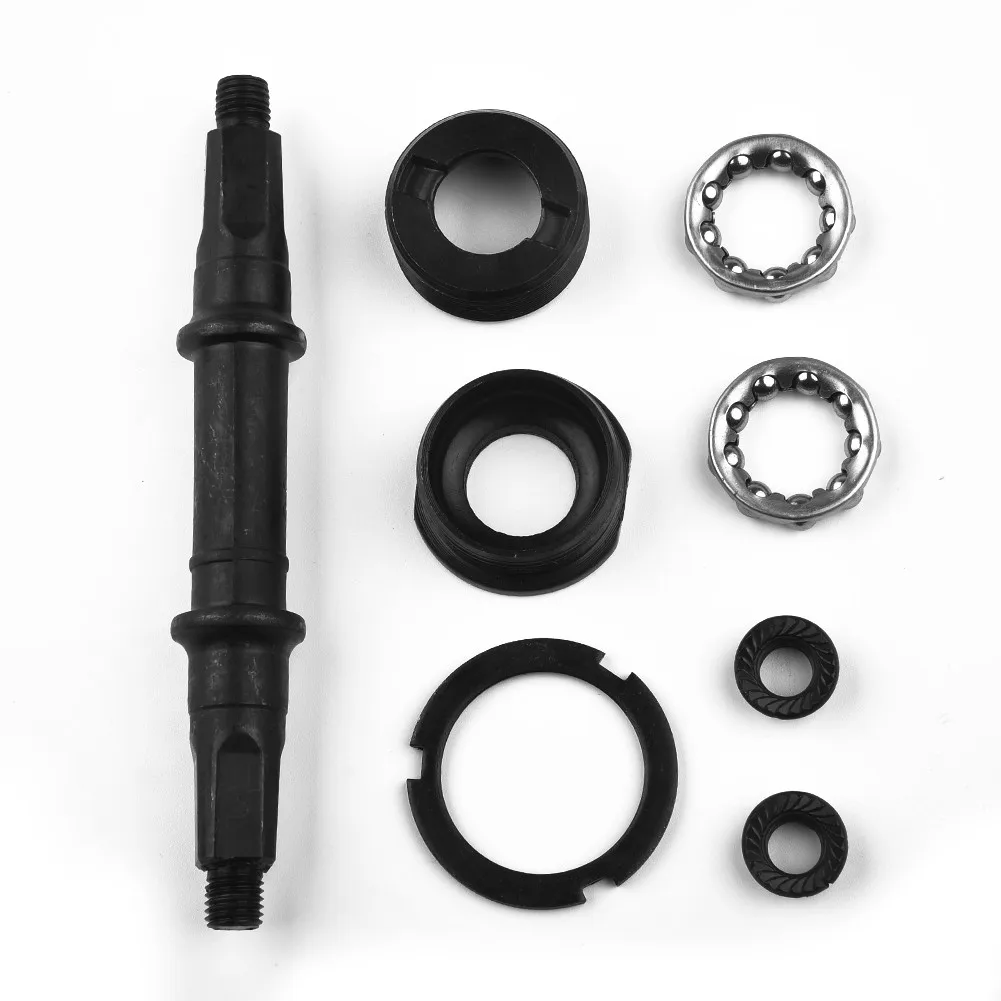 Bike Bicycle Bottom Bracket Axle Set For 68mm BB Shell Multi-Size Steel Square Hole With Cups Bearings Holder Cycling Components
Bike Bicycle Bottom Bracket Axle Set For 68mm BB Shell Multi-Size Steel Square Hole With Cups Bearings Holder Cycling Components