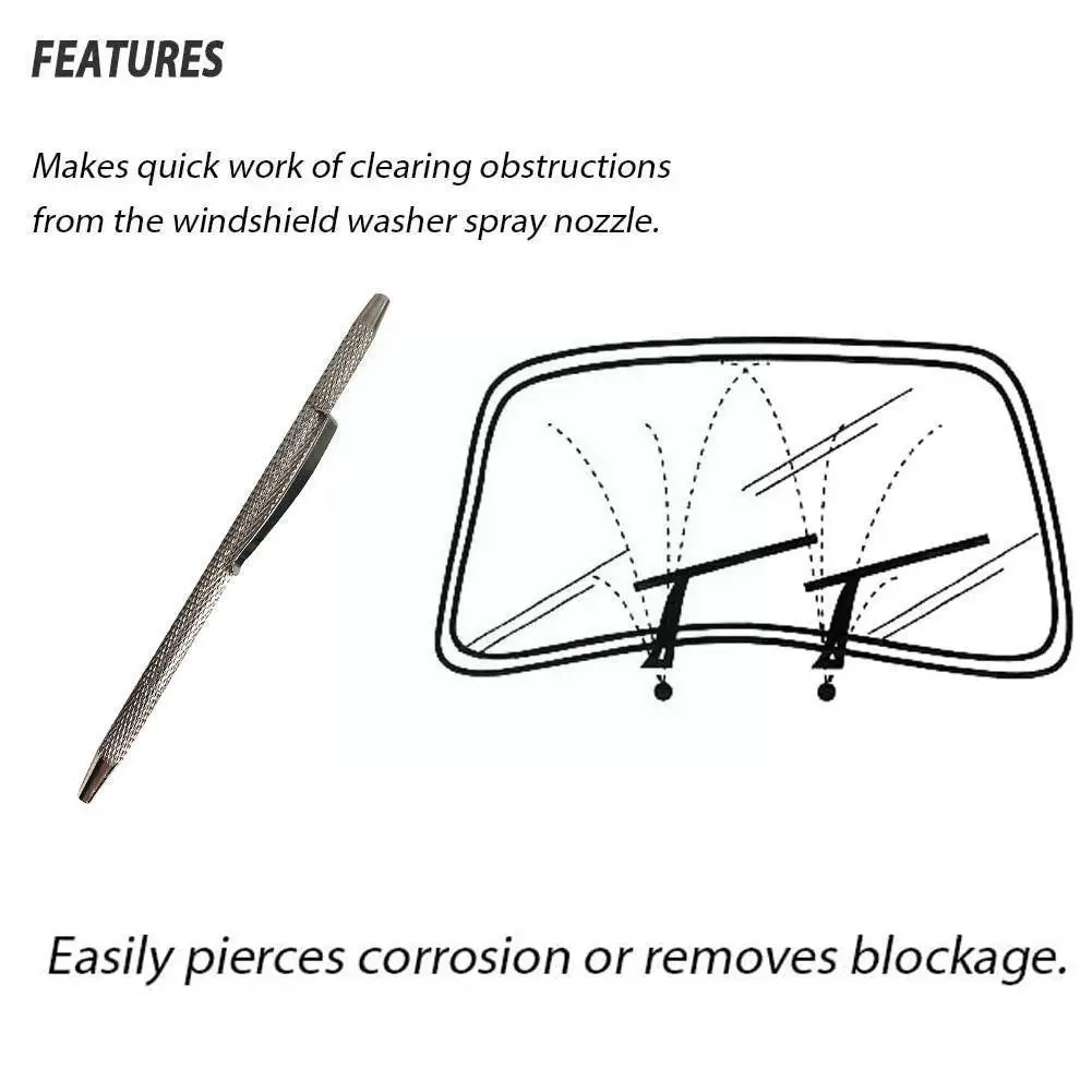 Car 2-in-1 Windshield Wiper Nozzle Adjustment Tools Trim Metal Tool Washer Windscreen High Automobile Parts And Body Qualit K9W5
Car 2-in-1 Windshield Wiper Nozzle Adjustment Tools Trim Metal Tool Washer Windscreen High Automobile Parts And Body Qualit K9W5