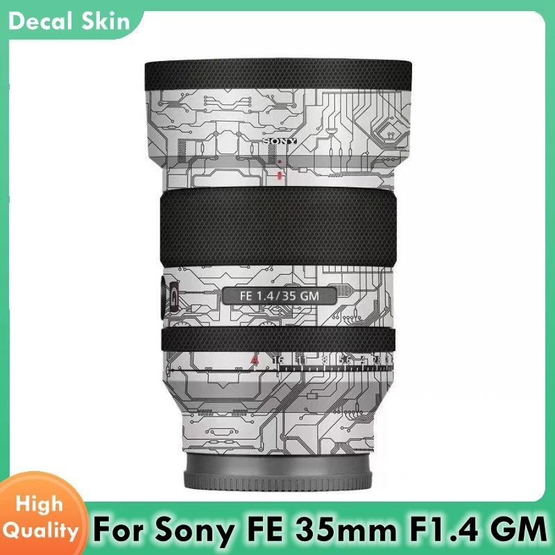 

Decal Skin For Sony FE 35mm F1.4 GM Lens Vinyl Wrap Anti-Scratch Film Protective Sticker Protector Coat 35 1.4 f/1.4 GM F1.4GM