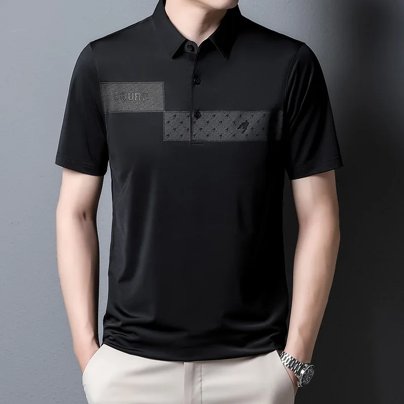 Casual Brief Cool Satin Plaid Polo Men's T-shirts Fashionable Tees Handsome Tops Breathable Elegant Funny T-shirt Clothing Tee
Casual Brief Cool Satin Plaid Polo Men's T-shirts Fashionable Tees Handsome Tops Breathable Elegant Funny T-shirt Clothing Tee