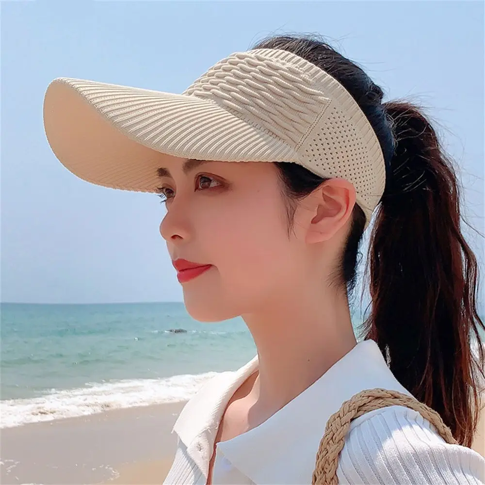Women Empty Top Hat Anti-UV Sun Hat Summer Travel Beach Outdoor Visor Cap Baseball Hat
Women Empty Top Hat Anti-UV Sun Hat Summer Travel Beach Outdoor Visor Cap Baseball Hat