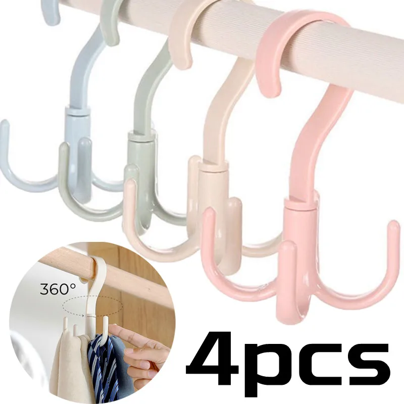 4pcs Wardrobe Closet Hanger Racks Space Saver Rotating Clothes Bag Organizer Hangers Multifunctional Storage Hangers Hook Stand
4pcs Wardrobe Closet Hanger Racks Space Saver Rotating Clothes Bag Organizer Hangers Multifunctional Storage Hangers Hook Stand