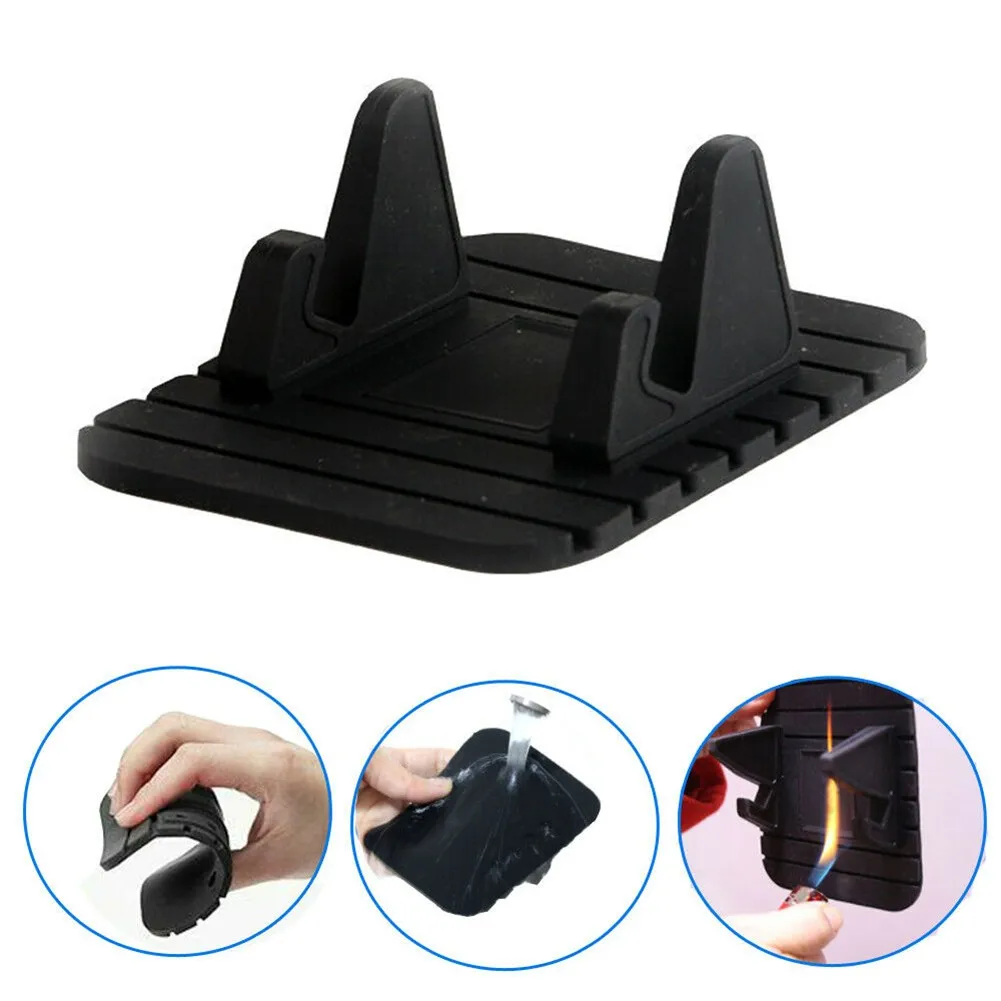 1Pc Mobile Phone Holder 11x9x4cm Black Car Dashboard Non-slip Rubber Mat Phone Holder Pad Stand Accessories Easy To Clean
1Pc Mobile Phone Holder 11x9x4cm Black Car Dashboard Non-slip Rubber Mat Phone Holder Pad Stand Accessories Easy To Clean