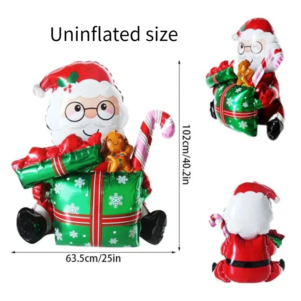 Фольгированный шар Санта Клаус 3D
Фольгированный шар Санта Клаус 3D