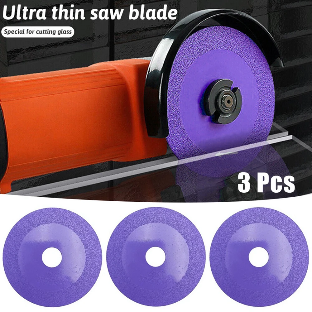 3pcs Diamond Saw Blade Kit For 100mm Angle Grinder Purple Diamond High Manganese Steel Glass Ceramic Grinding/Cutting Disc
3pcs Diamond Saw Blade Kit For 100mm Angle Grinder Purple Diamond High Manganese Steel Glass Ceramic Grinding/Cutting Disc