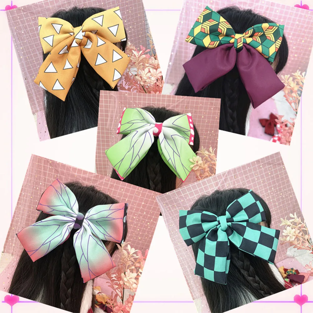 Demon Slayer Tsuyuri Kanawo Kochou Shinobu Anime Headwear Hair Band Cosplay Cute Cartoon Woman Hair Accessories
Demon Slayer Tsuyuri Kanawo Kochou Shinobu Anime Headwear Hair Band Cosplay Cute Cartoon Woman Hair Accessories