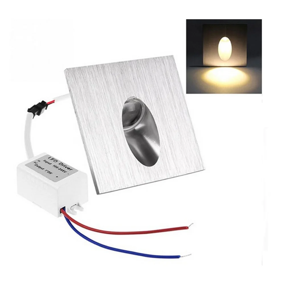 Встраиваемые светодиодные лампы для ступенек, 1 Вт, 3 Вт, 100-240 В
Встраиваемые светодиодные лампы для ступенек, 1 Вт, 3 Вт, 100-240 В