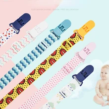 Baby Pacifier Clip Kids Soother Anti-lost Chain Adjustable Teethers Toys Babies Stroller Accessories Holder Strap Attache Tetine