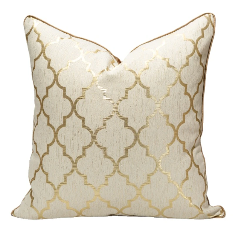 Pillow Case Diamond Check Golden Stylish Modern Art Sofa Pillow Simple Style 45*45 Cushion Hotel Villa Home Design Soft Fabric
Pillow Case Diamond Check Golden Stylish Modern Art Sofa Pillow Simple Style 45*45 Cushion Hotel Villa Home Design Soft Fabric