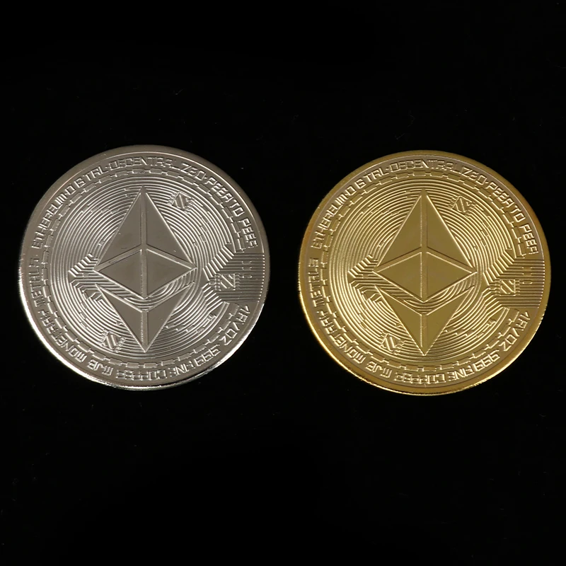 Creative Ethereum Coin Souvenir Gold Plated Collectible Great Gift Ethereum Art Collection Physical Commemorative Coin Relic
Creative Ethereum Coin Souvenir Gold Plated Collectible Great Gift Ethereum Art Collection Physical Commemorative Coin Relic