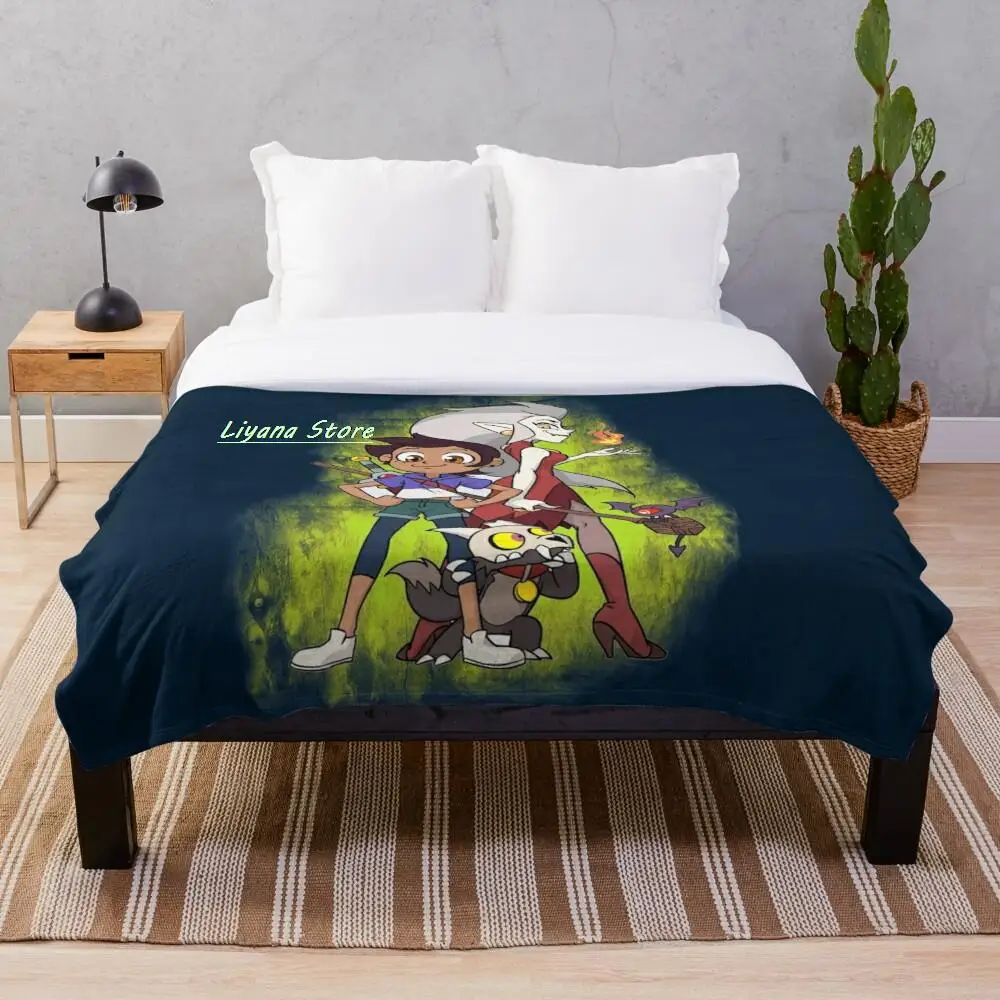 Eda King and Luz The owl house Blanket Warm Cozy Letter Throw Blanket Print on Demand Sherpa Blankets for Sofa Thin Quilt
Eda King and Luz The owl house Blanket Warm Cozy Letter Throw Blanket Print on Demand Sherpa Blankets for Sofa Thin Quilt