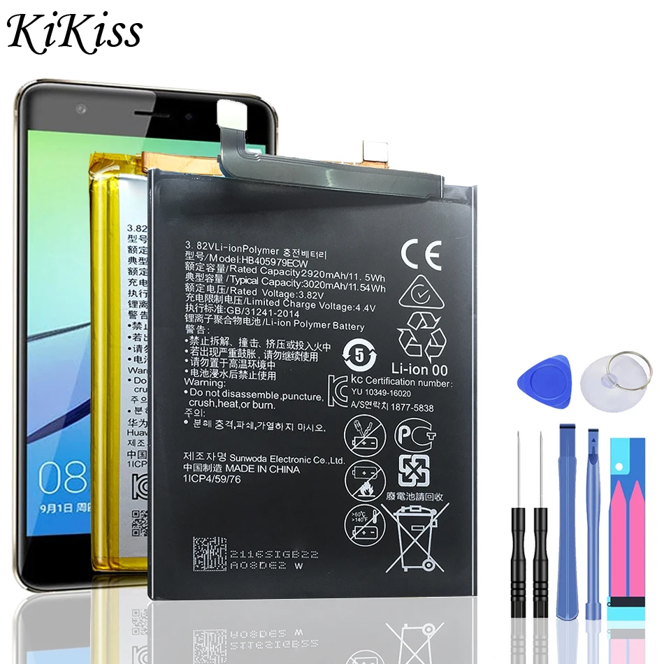 

HB366481ECW Battery For Huawei P8 P9 P10 P20 P30 Pro Lite/Honor 5C 7A 7C 8 9 V8 V9 V10 V20/Enjoy 7S 8E/Y5 Y6 II Y7 2017/pra-lx1