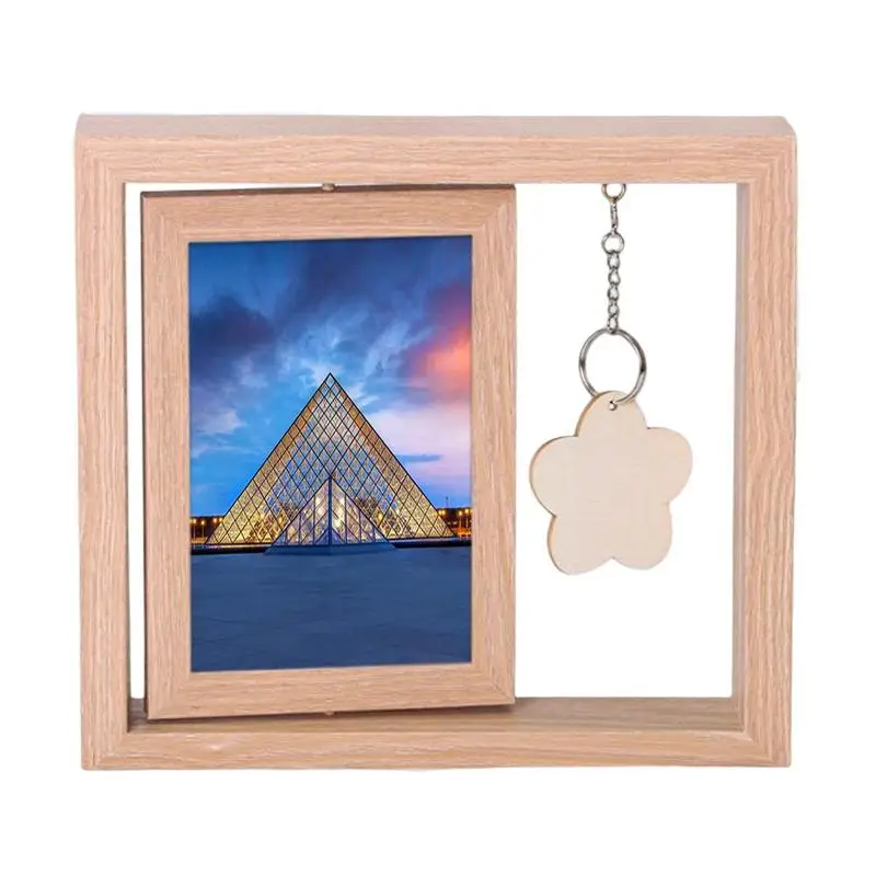 Double Sided Floating Rotating Picture Frame 4x6inch Wooden Engagement Photo Frame Rustic Couple Family Photo Frame Display
Double Sided Floating Rotating Picture Frame 4x6inch Wooden Engagement Photo Frame Rustic Couple Family Photo Frame Display