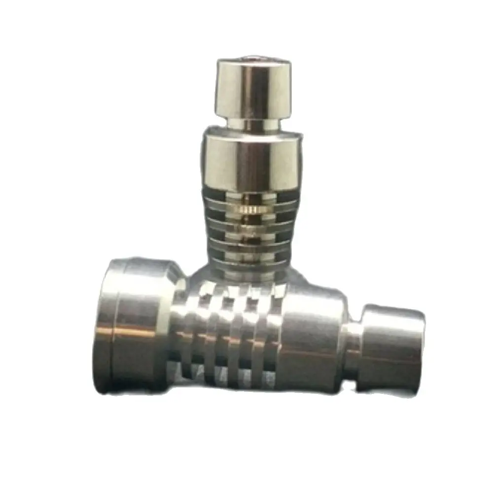 

Universal Domeless Male Titanium Nail 4 IN 1 14mm 18mm 19mm Dual Function GR2 for Hookah Water Pipe Dab Rigs