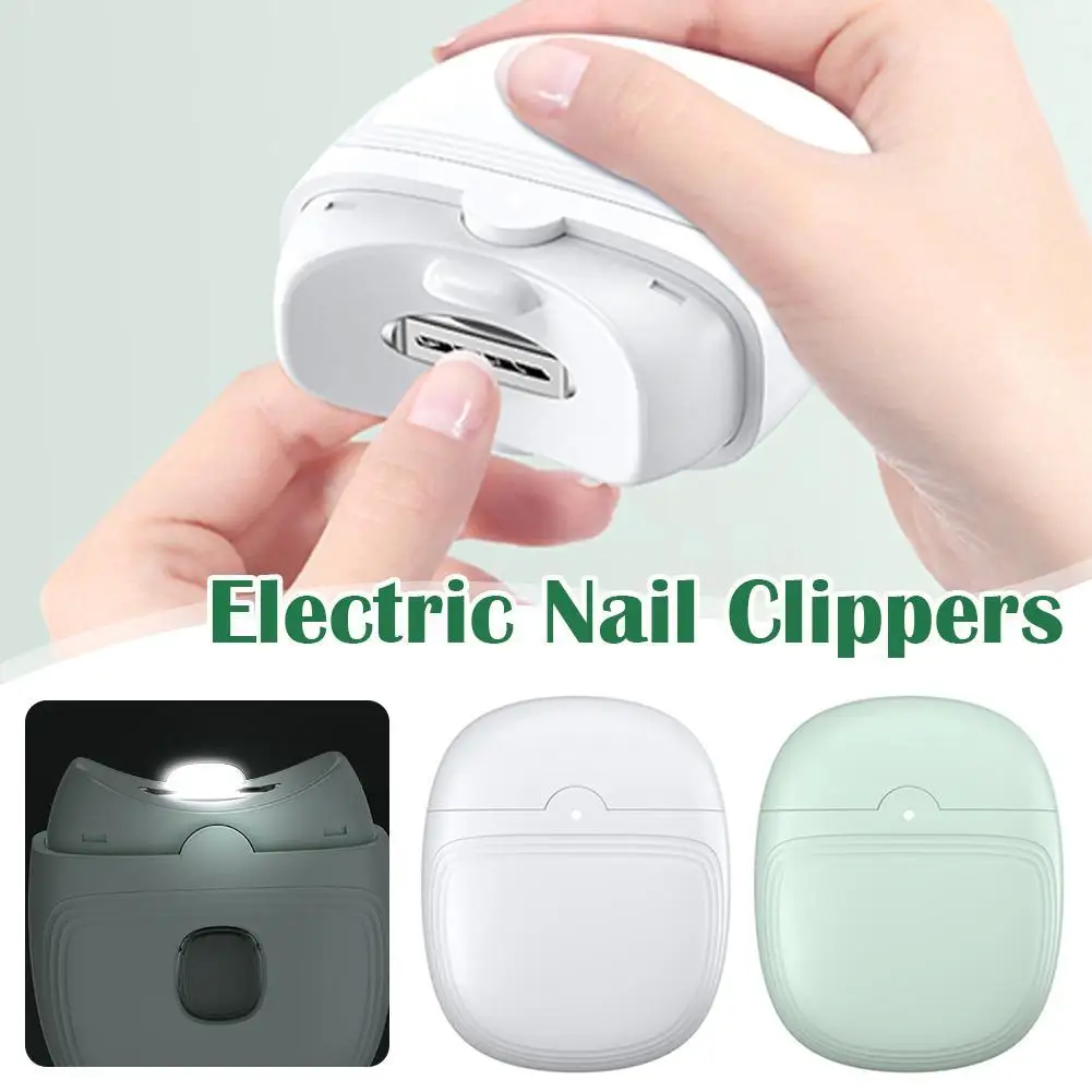 

Electric Automatic Nail Manicure Nail Trimmer for Adult Baby Finger Toe Scissors Pedicure Thick Nails Cutter Sharpener