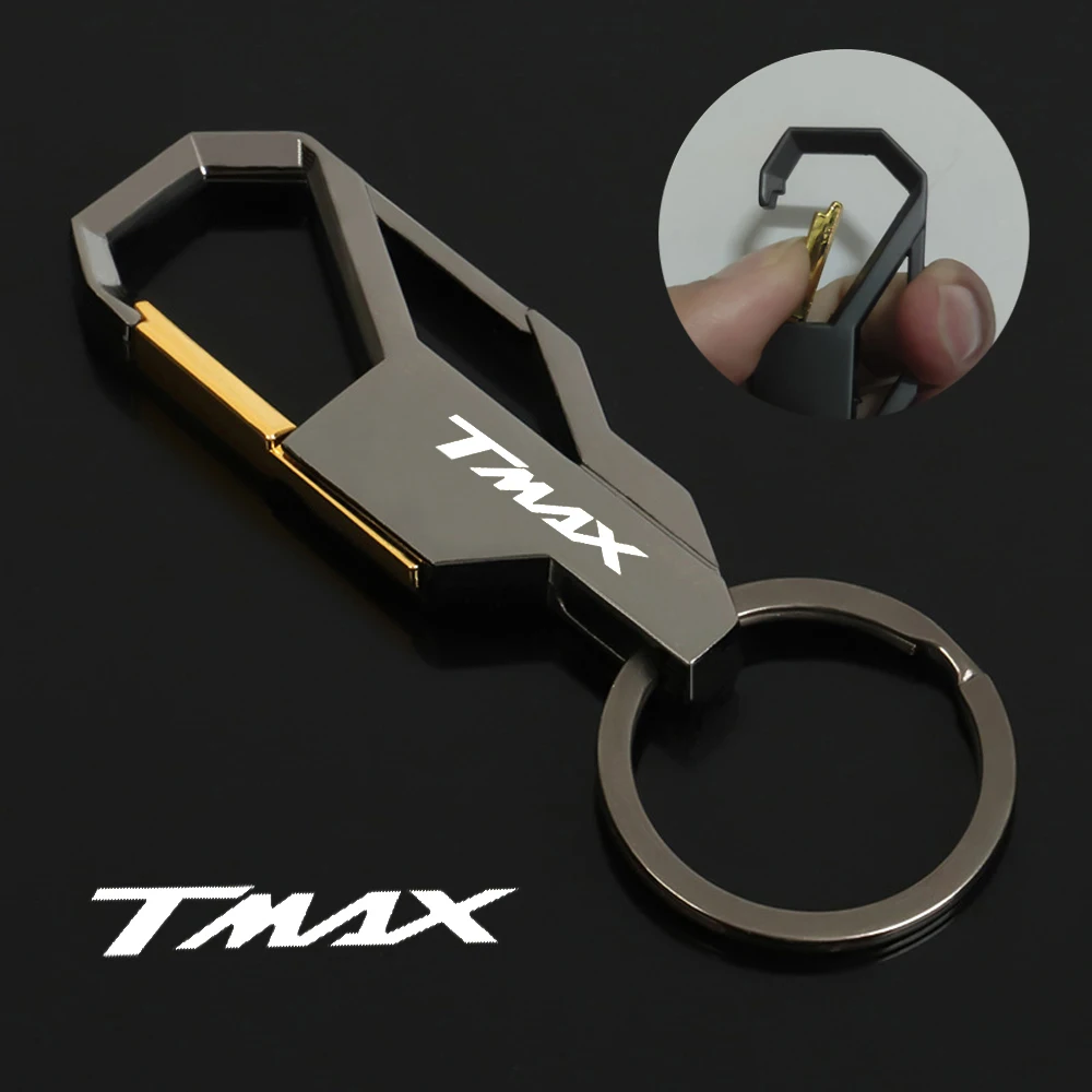 

For YAMAHA TMAX T MAX T-MAX 500 530 560 TMAX500 TMAX530 TMAX560 SX DX Motorcycle Keychain Metal Keyring Key Chains Accessories