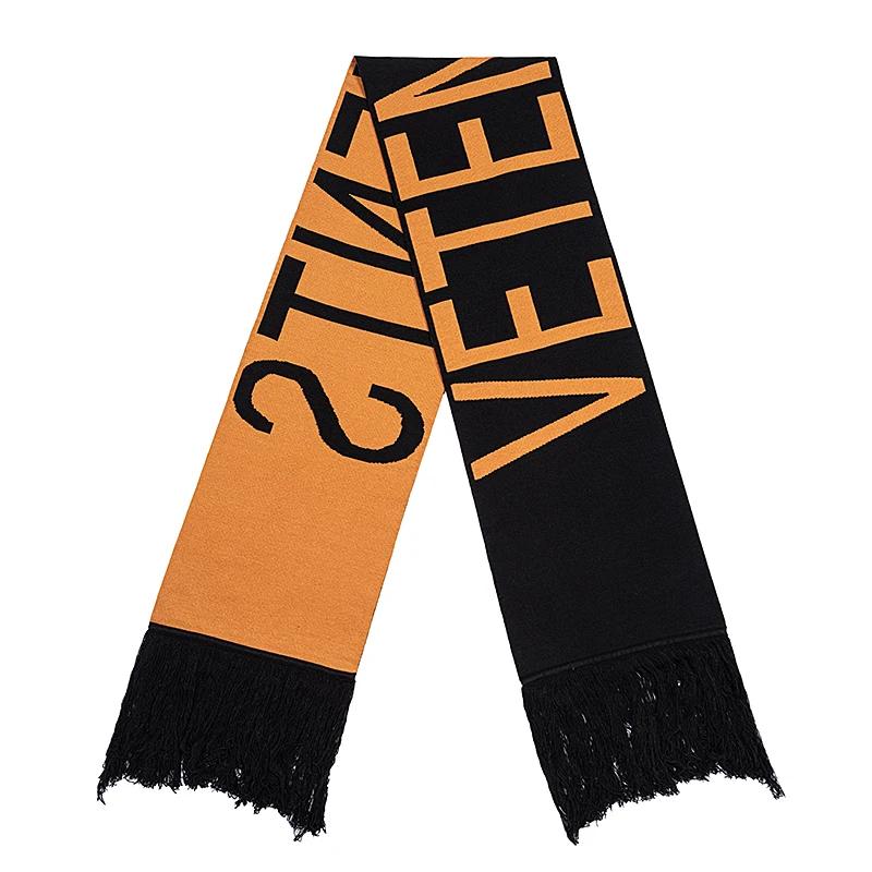 Vetements Brown Scarf Men Women Best Quality Unisex Letter Jacquard Scarf Tee Tops Vetements T-shirt Knit
Vetements Brown Scarf Men Women Best Quality Unisex Letter Jacquard Scarf Tee Tops Vetements T-shirt Knit