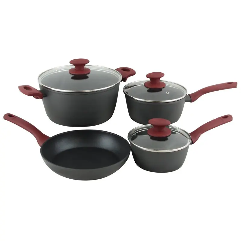 Marengo 7 Piece Forged Aluminum Nonstick with Xylan Plus Interior Cookware Set Kitchen Cooking Accessories
Marengo 7 Piece Forged Aluminum Nonstick with Xylan Plus Interior Cookware Set Kitchen Cooking Accessories