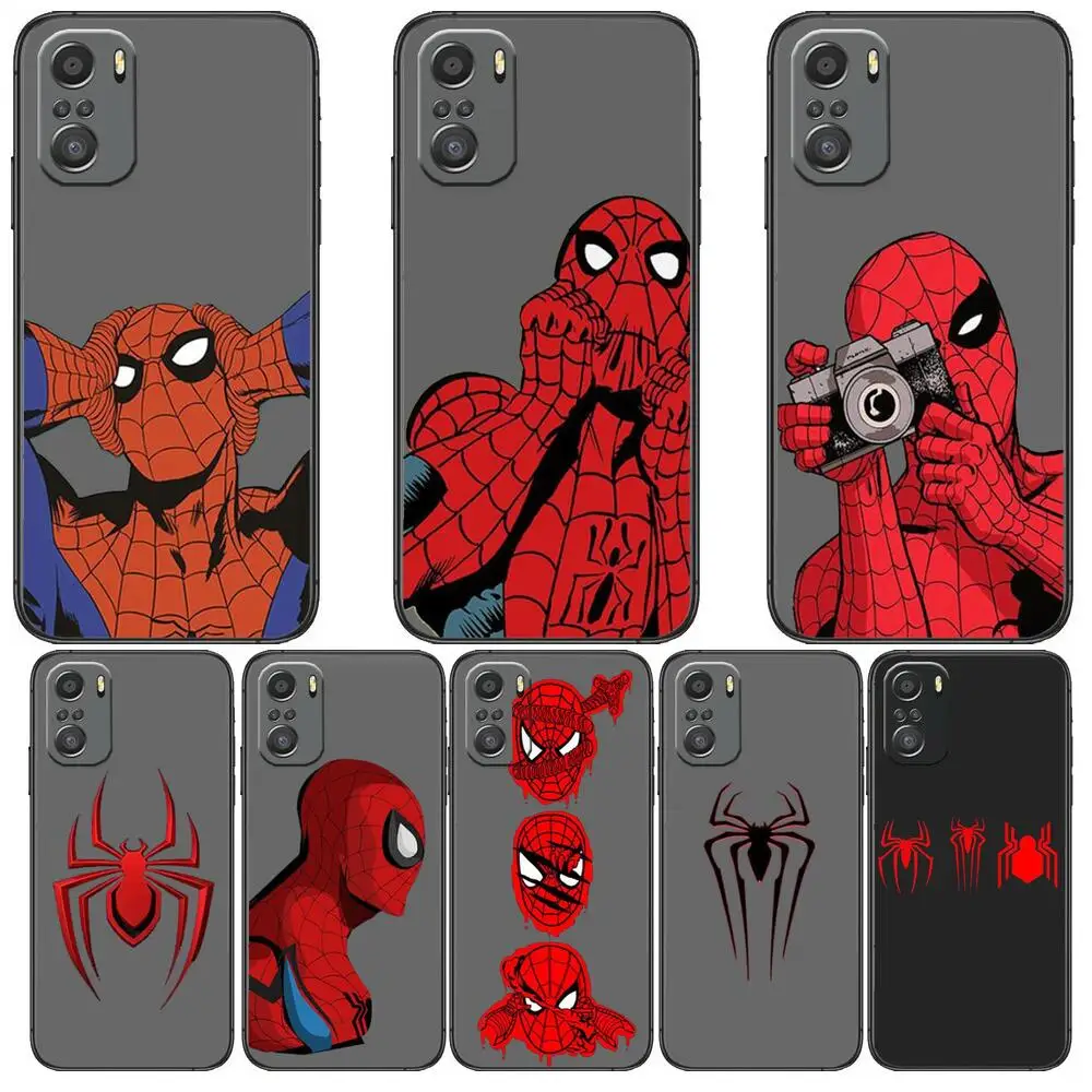 Marvel SpiderMan Matte Phone Case For xiaomi mi 11 Lite pro Ultra 10s 9 8 MIX 4 FOLD 10T 5g Black Cover Silicone Back Prett
Marvel SpiderMan Matte Phone Case For xiaomi mi 11 Lite pro Ultra 10s 9 8 MIX 4 FOLD 10T 5g Black Cover Silicone Back Prett