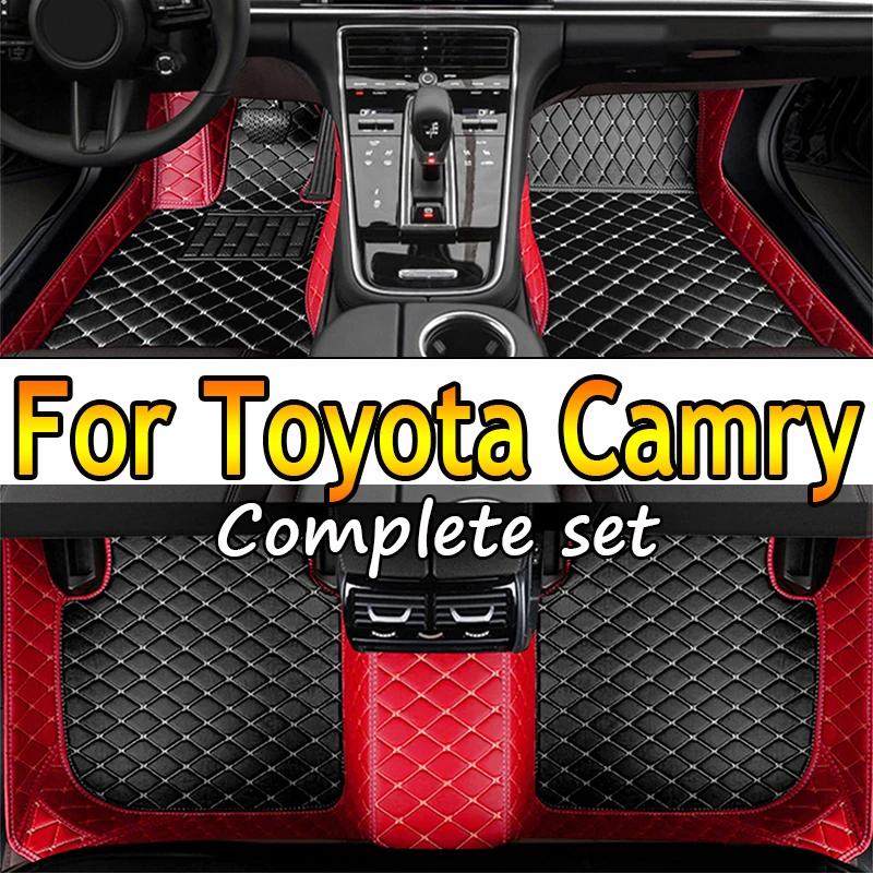 

Автомобильные коврики для Toyota Camry 2012-2017, 2013, 2014, 2015, 2016, индивидуальные автомобильные подкладки для ног, задняя крышка, аксессуары для интерьера