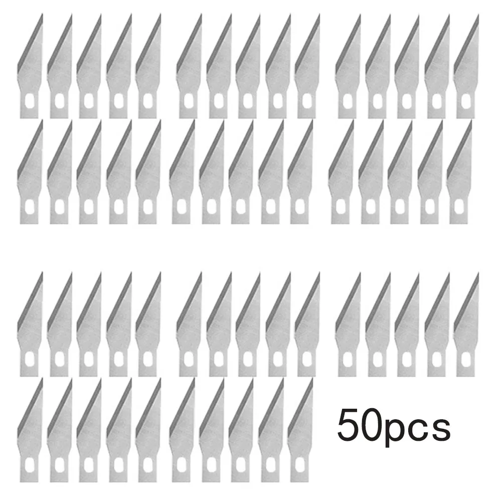 50/100pcs 11# Carving Blades Metal Knives Handle Engraving Craft Knives Non-Slip Blade Paper Cutting Tool Knives Blades
50/100pcs 11# Carving Blades Metal Knives Handle Engraving Craft Knives Non-Slip Blade Paper Cutting Tool Knives Blades