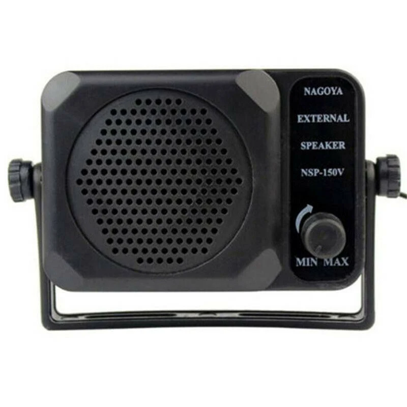 

Nagoya NSP-150V Mini External Speaker 3.5mm NSP150V Loudspeaker For QYT YAESU Anytone ICOM KENWOOD CB Car Radio Walkie Talkie