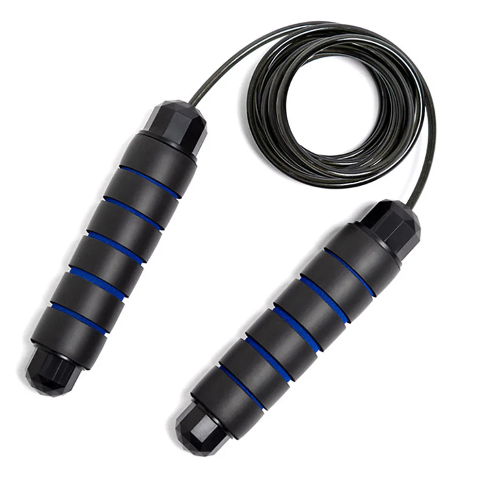 Jump Rope Skipping Rope with Ball Bearings Rapid Speed Jumping Rope Cable for Aerobic Exercise Like Speed Training Extreme Jump
Jump Rope Skipping Rope with Ball Bearings Rapid Speed Jumping Rope Cable for Aerobic Exercise Like Speed Training Extreme Jump