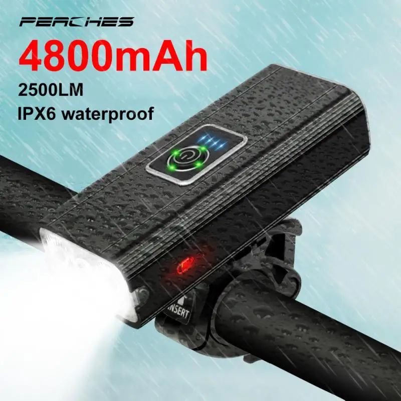 IXP6 Waterproof Bicycle Light Power Bank Bike Headlight Taillight USB Reachargeable Night Riding Flashlight Bicycle Accessories
IXP6 Waterproof Bicycle Light Power Bank Bike Headlight Taillight USB Reachargeable Night Riding Flashlight Bicycle Accessories