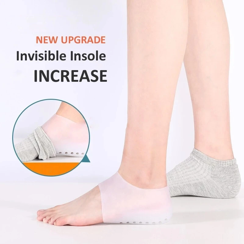 Invisible height increases insole women men's heel pad silicone neutral insole foot massage elastic breathable firm shoe insole
Invisible height increases insole women men's heel pad silicone neutral insole foot massage elastic breathable firm shoe insole