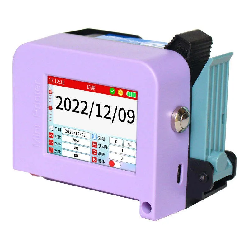Portable Photo Printer Quick-drying Ink Label Maker Machine Mini Color Printer with Battery
Portable Photo Printer Quick-drying Ink Label Maker Machine Mini Color Printer with Battery