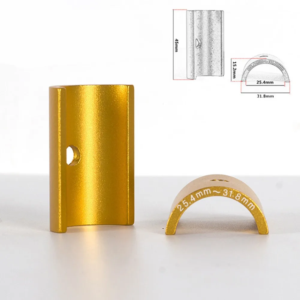 1Pcs Bicycle Bike Handlebar Bar Shim Adapter Spacer Stem Reducer 25.4 To 31.8mm Adjust Adapter MTB Road Bicycle Reducer Tools
1Pcs Bicycle Bike Handlebar Bar Shim Adapter Spacer Stem Reducer 25.4 To 31.8mm Adjust Adapter MTB Road Bicycle Reducer Tools
