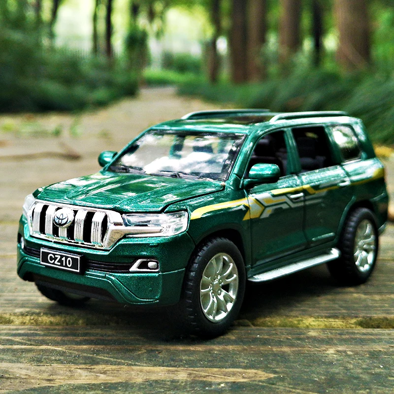 Модель автомобиля из сплава TOYOTA Prado 1:32, Литые металлические игрушки, модель внедорожника, модель автомобиля, коллекция со звуком и светом, по...
Модель автомобиля из сплава TOYOTA Prado 1:32, Литые металлические игрушки, модель внедорожника, модель автомобиля, коллекция со звуком и светом, по...