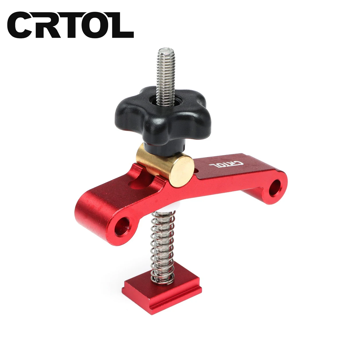 CRTOL Quick Acting Hold Down Clamp For 19/30mm T-Track Carpenter Universal Fixed Jig T-Slots Blocks Platen Woodworking Tools
CRTOL Quick Acting Hold Down Clamp For 19/30mm T-Track Carpenter Universal Fixed Jig T-Slots Blocks Platen Woodworking Tools