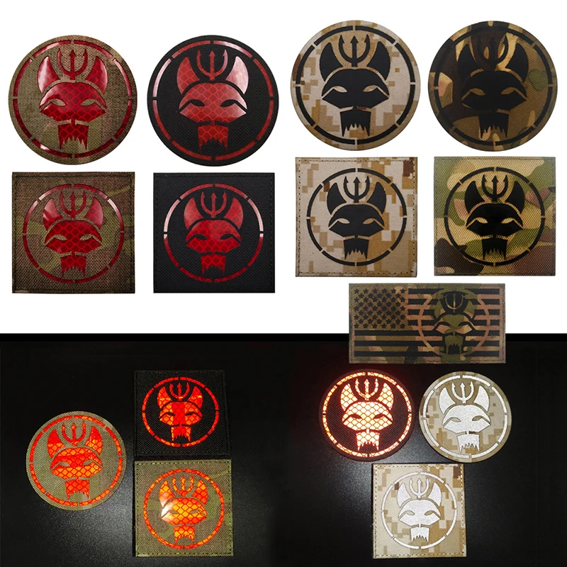 IR Infrared Tactical Patches Seal Team Military Tactical Navy Seals SWAT Multicam Clothes Stickers Velcro Patch Badge Hook Loop
IR Infrared Tactical Patches Seal Team Military Tactical Navy Seals SWAT Multicam Clothes Stickers Velcro Patch Badge Hook Loop