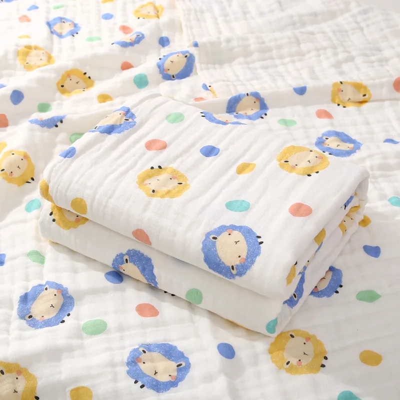 

Одеяло из чистого хлопка и Марли для новорожденных, полотенце для ванны, одеяло для кондиционирования воздуха, фон для детской фотосессии, реквизит для фотосъемки новорожденных