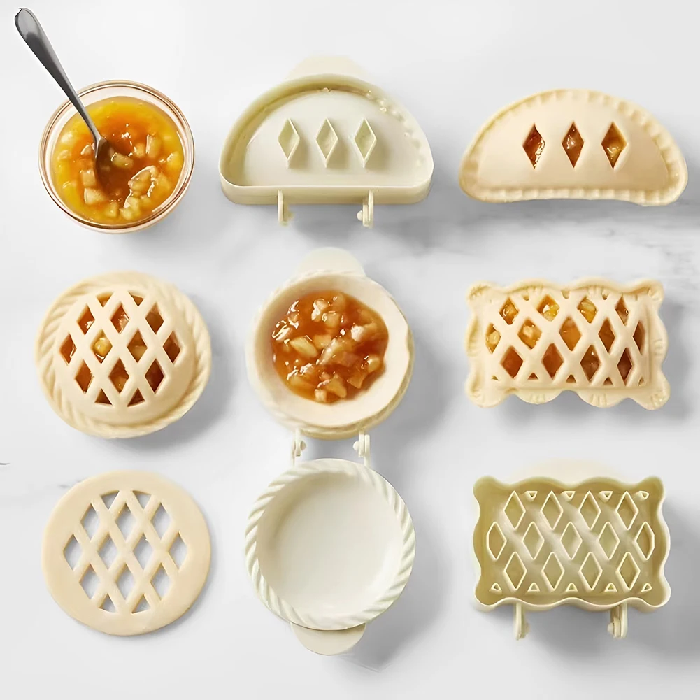 Dessert Mold Easy to Clean Not Sticky Baking Anti-deformed Classic Mini Hand Pie Molds Kitchen Tool Accessories for Bakery
Dessert Mold Easy to Clean Not Sticky Baking Anti-deformed Classic Mini Hand Pie Molds Kitchen Tool Accessories for Bakery