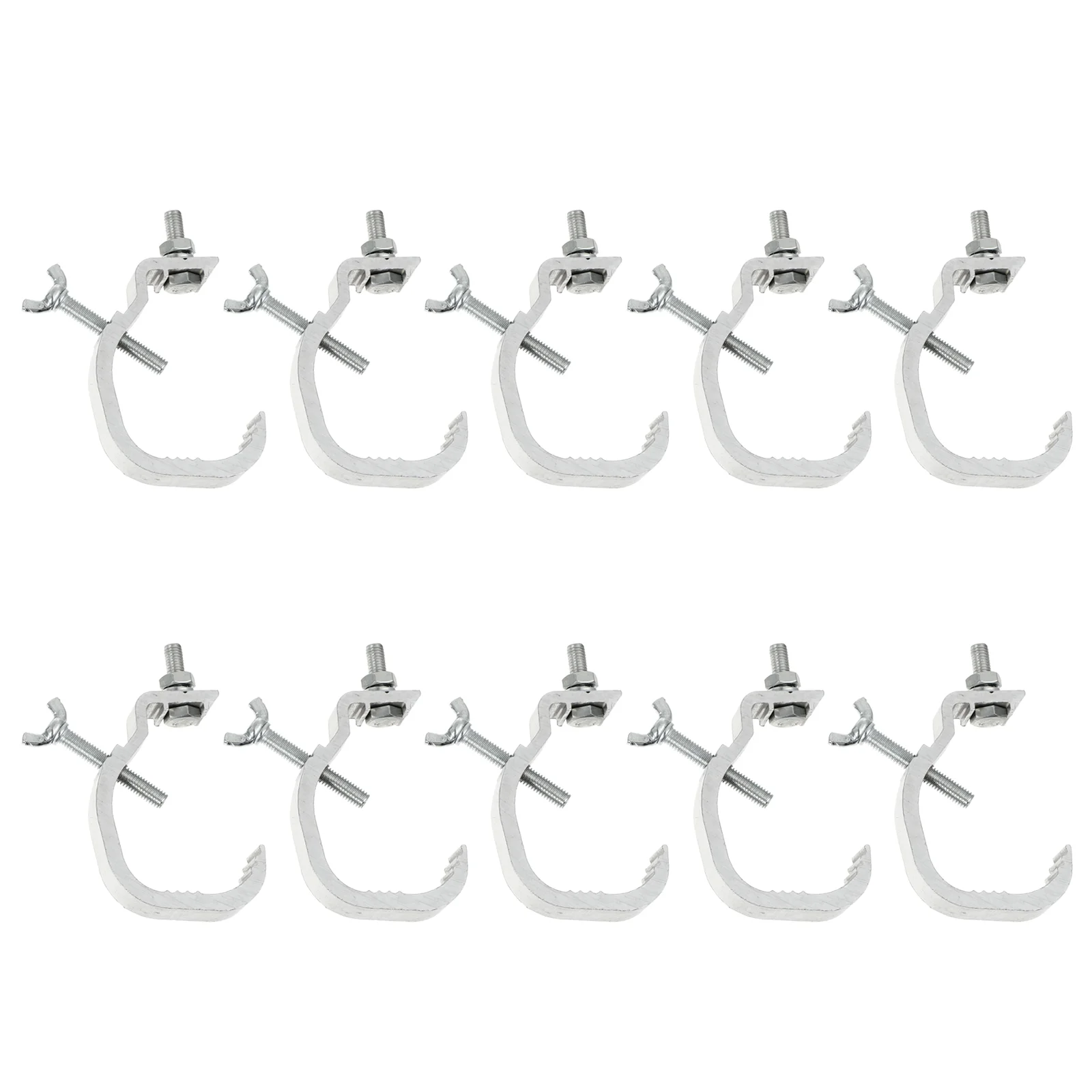 10 Pcs Metal Clothing Rack Beam Supplies Aluminum Hooks Stage Lamp Accessories Lights Hanging Support
10 Pcs Metal Clothing Rack Beam Supplies Aluminum Hooks Stage Lamp Accessories Lights Hanging Support