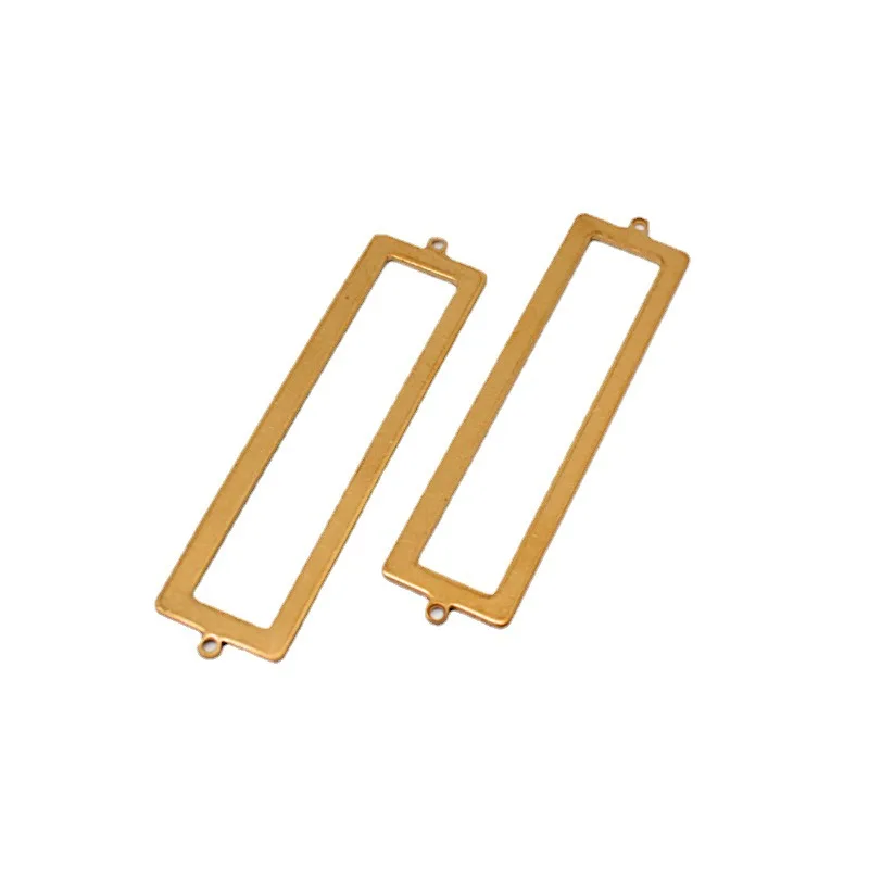 10Pcs Raw Brass Rectangle Geometric Frame Charms Resin Mold Bezel Pendants Connector For DIY Jewelry Making Earring Accessories
10Pcs Raw Brass Rectangle Geometric Frame Charms Resin Mold Bezel Pendants Connector For DIY Jewelry Making Earring Accessories