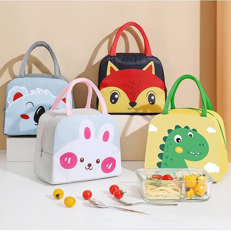 Cartoon Portable Thermal Lunch Box Bags for Women Kids Food Storage Handbags Travel Picnic Pouch Insulated Cooler Lunch Bag
Cartoon Portable Thermal Lunch Box Bags for Women Kids Food Storage Handbags Travel Picnic Pouch Insulated Cooler Lunch Bag