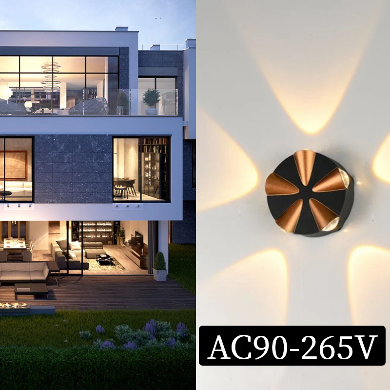 5led Wall Lamp Outdoor Waterproof Porch Lamp 5W Garden Courtyard Stairs Corridor Luminaire Exterior Wall Lighting
5led Wall Lamp Outdoor Waterproof Porch Lamp 5W Garden Courtyard Stairs Corridor Luminaire Exterior Wall Lighting