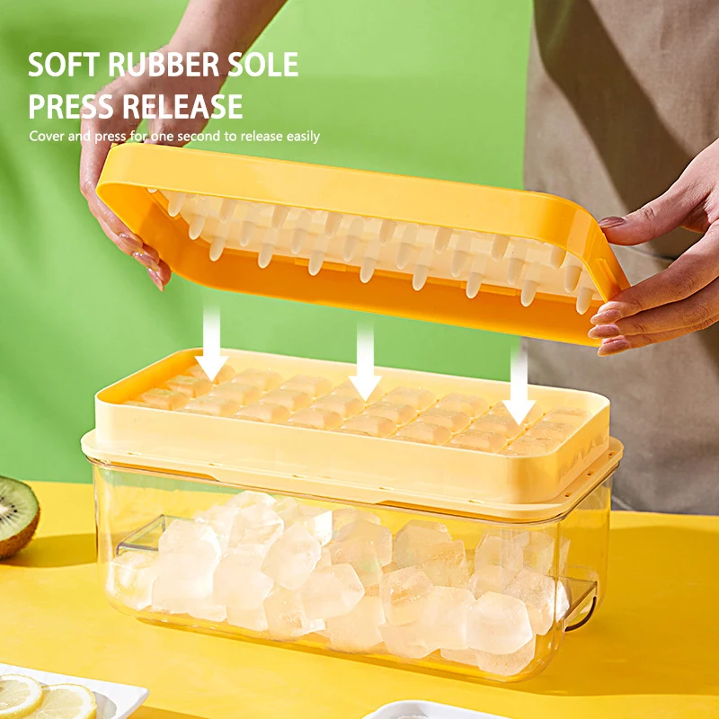 2022 Summer New Kitchen Accessories Square Ice Mold Home Creative Freezer With Lid Silicone Ice Cube Ice Cube Mold Ice Box 
2022 Summer New Kitchen Accessories Square Ice Mold Home Creative Freezer With Lid Silicone Ice Cube Ice Cube Mold Ice Box
