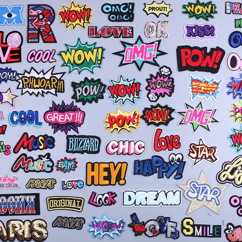Cartoon Alphabet Sticky Letter Embroidered Patches for Clothing Thermoadhesive Patches Diy T-shirt Badges Velcro Patch Appliques
Cartoon Alphabet Sticky Letter Embroidered Patches for Clothing Thermoadhesive Patches Diy T-shirt Badges Velcro Patch Appliques