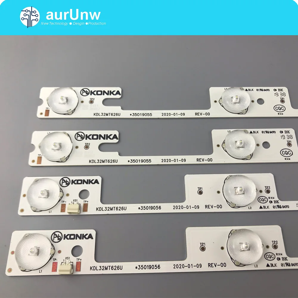 32 inch backlight strip 10SET=40PCS(20PCS*4LED +20PCS*3LED) 1LED=6V KDL32MT626U 35019056 35019055
32 inch backlight strip 10SET=40PCS(20PCS*4LED +20PCS*3LED) 1LED=6V KDL32MT626U 35019056 35019055