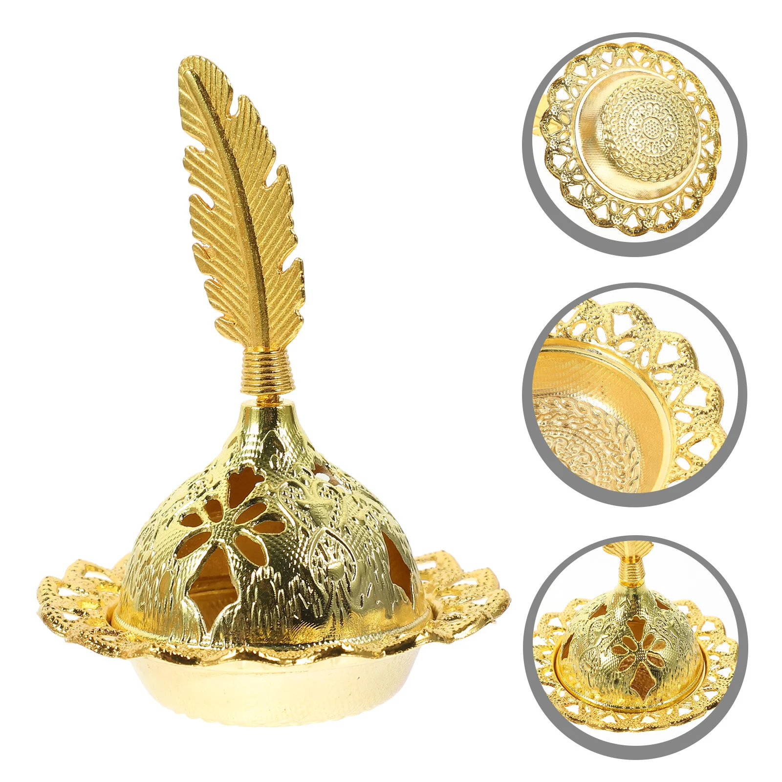 Aroma Burner Decoration House Ornaments Burner Holder Tray Asian Pot Alloy Metal Burner Office
Aroma Burner Decoration House Ornaments Burner Holder Tray Asian Pot Alloy Metal Burner Office