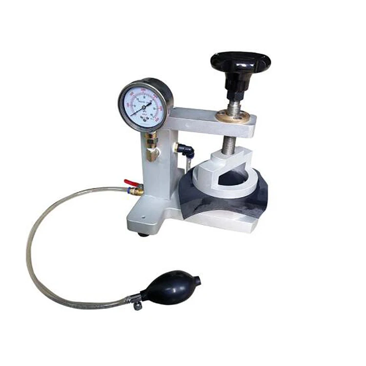 Manual Fabric Penetration Testing Hydrostatic Head Pressure Water Permeability Tester
Manual Fabric Penetration Testing Hydrostatic Head Pressure Water Permeability Tester